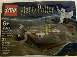 Lego 30420 Harry Potter Harry &amp; Hedwig Owl Delivery 31 Pieces NIP - £9.10 GBP