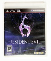 Resident Evil 6 Rated M (Sony PlayStation 3, 2012) Tested & Works - $8.90