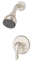 New Symmons Origins Pressure Handle Shower Faucet Trim 9601-PLR-2.0-TRM-STN - $74.79