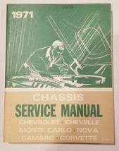 1971 Chevolet Chassis Service Manual Original Mint Condition - $38.00