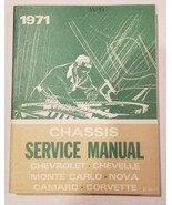 1971 Chevolet Chassis Service Manual Original Mint Condition - $38.00