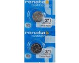 Renata 371 SR920SW Batteries - 1.55V Silver Oxide 371 Watch Battery (10 ... - £3.88 GBP+