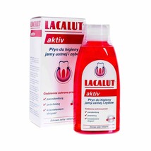 Lacalut AKTIV helps with inflammation of the gums-MOUTHWASH-300ml-FREE S... - $369.71 MXN