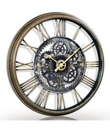 AYRELY® 24IN Large Decorative Wall Clock - Oversized 3D Steampunk Roman ... - £73.09 GBP
