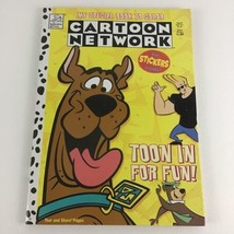 Cartoon Network My Special Book To Color Toon In For Fun Coloring Sticker Book - £23.31 GBP