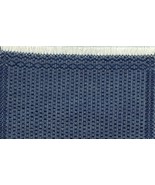 Artisan Handwoven Mini Rug/Table Mat 9.5&quot; x 11.25&quot; Royal #4, Cotton - $129.93 CAD