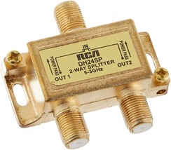 RCA 2-Way High Bandwidth Coaxial Signal Spliter - £19.69 GBP