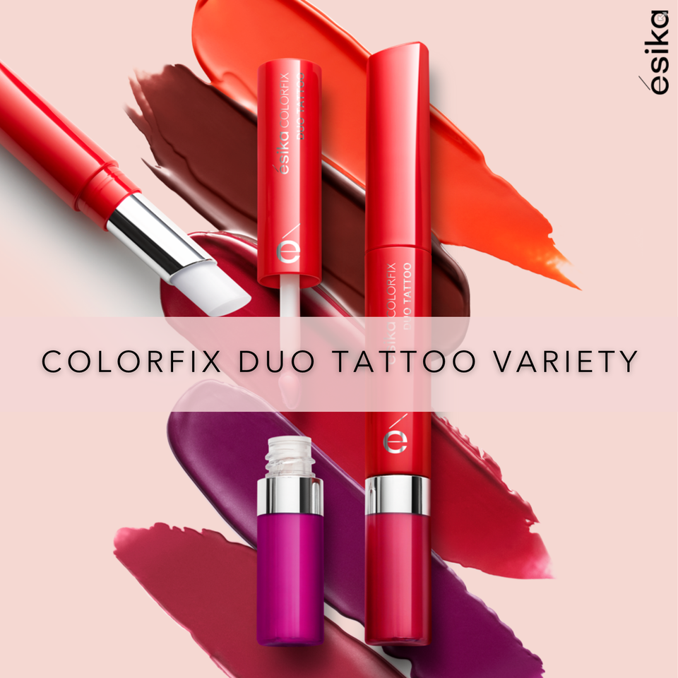 Esika Colorfix Duo Tattoo Liquid Dual Lipstick Satin Finish, Choose Your... - $11.99+