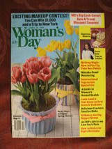 WOMANS DAY magazine April 28 1981 Spring Flowers Health Food Designs - £7.76 GBP