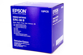 Genuine Epson Black Print Ribbon (ERC-38B), 10 Ribbons - $49.50