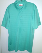 GRAND SLAM MEN'S GREEN SS AIRFLOW KNIT GOLF SHIRT-L-NWOT-POLYESTER - $8.41