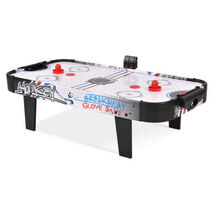 42 Inch Air Powered Hockey Table Top Scoring 2 Pushers - Color: White - $124.23
