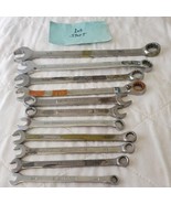 11 Pcs 12 Point SAE Combination Wrench Set - Lot 410 - £116.77 GBP