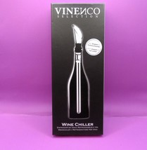 Vinenco Selection Stainless Steel Wine Chill Rod, Aerator, Pourer + Foil Cutter - £7.91 GBP