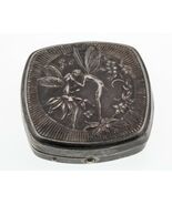 Vintage DJER-KISS Kissing Fairies Powder Compact w/ Mirror Gorgeous Gift - €167,67 EUR