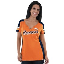 Denver Broncos Womens Majestic Pride Playing T-Shirt - Large &amp; Medium - NWT - £14.94 GBP