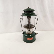 Coleman 220F 228F Double Mantle Lantern Green Base 5 66 May 1966 USA - £43.34 GBP