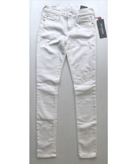 True Religon White Women Jeans - Halle Mid Rise Super Skinny -Size 24 - NWT - £47.40 GBP