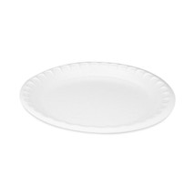 Pactiv Corp. 0TK10010000Y Laminated Foam 10.25&quot; Plates - White (540/CT) New - $95.99