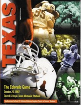 October 25, 1997 Texas Longhorns Vs. Colorado Buffaloes Football Game Program - £10.63 GBP