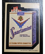 Topps Wacky Packages Snarlamint 3rd Series 1973 Sticker Vintage Original - $283.57 MXN