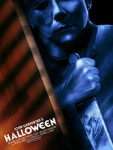 John Carpenter&#39;s Halloween Michael Myers Giclee Poster Print Art 18x24 Mondo - £63.92 GBP