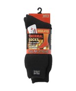 Polar Extreme Men&#39;s Thermal Insulated Boot Socks, Black One Size  6 - 12 - £9.38 GBP