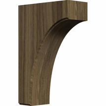 Ekena Millwork BKTW04X08X12CVWA 3.5 x 8 x 12 in. Clarksville Bracket, Walnut - £121.10 GBP