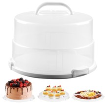 12In Extra Large Cake Carrier With Lid And Handle, Holds Up To 12&quot; Round 7&quot; High - £51.75 GBP