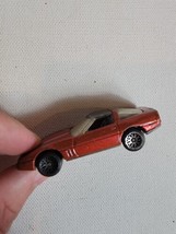 Vintage 1980s Diecast Toy Car Hot Wheels Mattel Red Corvette 1982 - $8.81