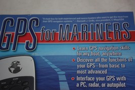 Boating GPS Training Manual for GPS for Mariners by Robert J Sweet Fishing Sport - $11.68