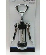 Brand New Maiinstays Winged Metal Corkscrew- Easy To Use, most wine bottles - $17.54 CAD