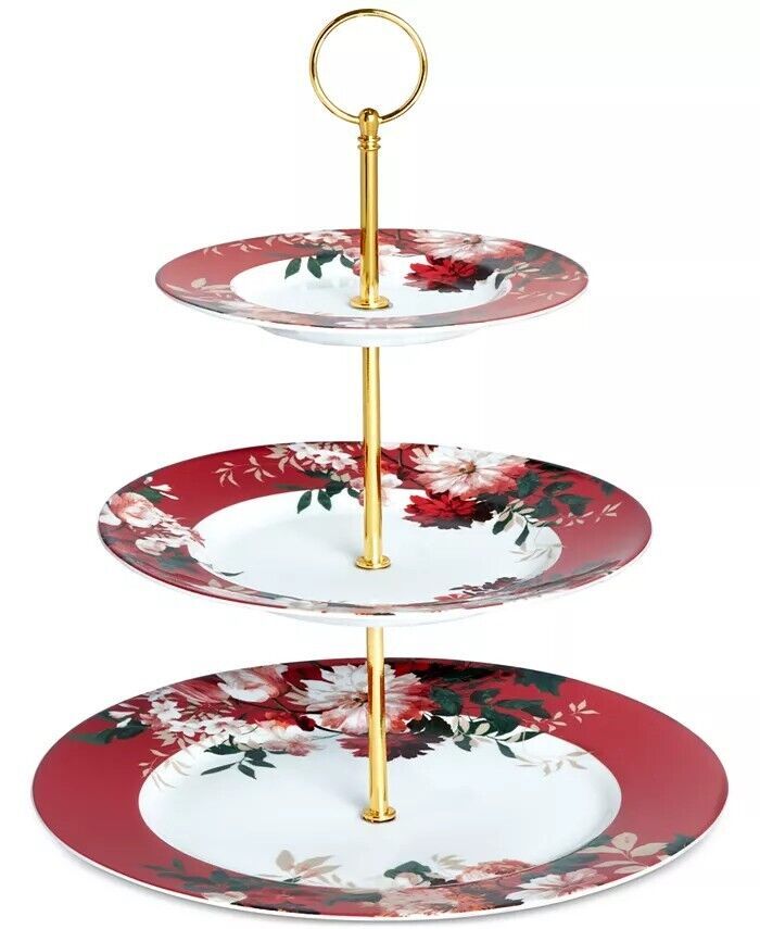 Martha Stewart Collection Holiday 3-Tier Server. NEW - $27.99
