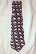 &quot;The Custom Shop&quot; imported silk tie..Black/White design - $185.81 MXN