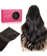 WENNALIFE Clip in Hair Extensions Real Human Hair 18 Inch 120g 7pcs Huma... - $111.29