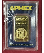 Gold Bar APMEX 1 Ounce Fine Gold 999.9 In Sealed Assay - £1,651.34 GBP