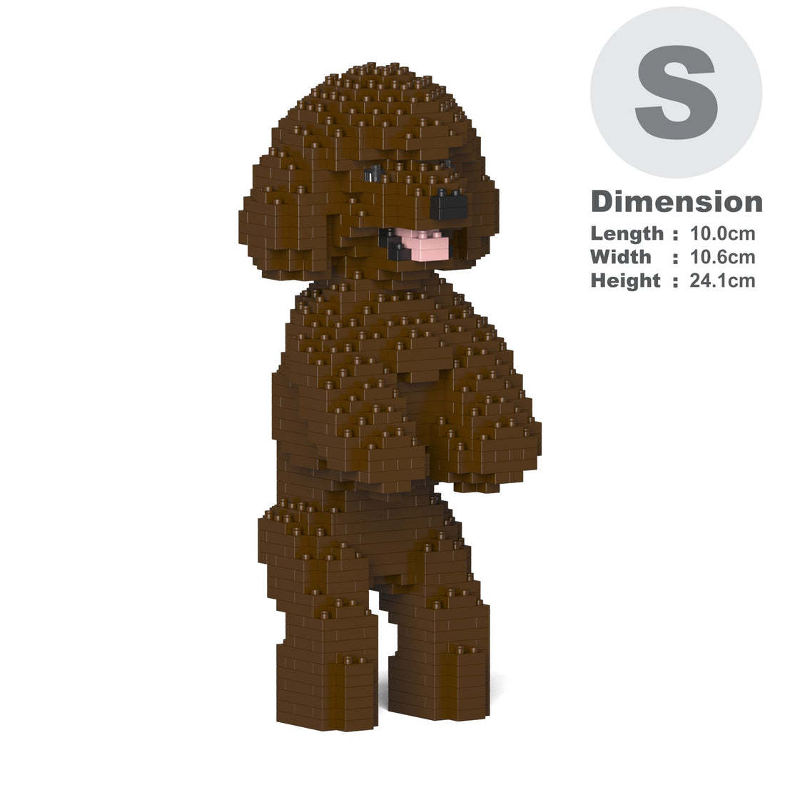 Primary image for Toy Poodle Dog Sculptures (JEKCA Lego Brick) DIY Kit