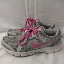 Nike Flex Experience RN 2 Womens Shoes Size 9 Gray Pink White 631463-012 - £23.19 GBP