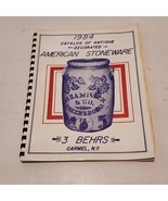 3 Behrs Stoneware Catalog 1984 Pottery Ceramics Pots Crocks  - £11.71 GBP