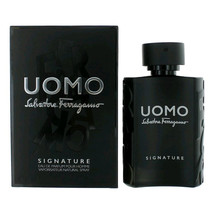 Uomo Signature by Salvatore Ferragamo, 3.4 oz Eau De Parfum Spray for Men - $64.45