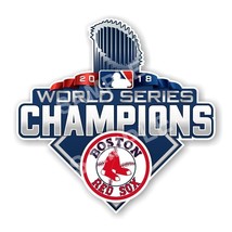 Boston Red Sox Champions 2018 World Series  Large Size Precision Cut Decal - £11.06 GBP+