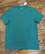 NEW JCrew Factory Men’s Short Sleeve Tee Size M Emerald Heather NWT - $24.26