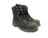 DAKOTA Men&#39;s 8&quot; 557 STCP HD3 Vibram Work Boots Black Size 10.5M - £76.16 GBP