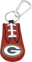 NFL Green Bay Packers Football Textured Keychain w/Carabiner by GameWear - £19.12 GBP