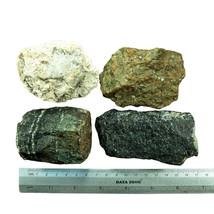 Cyprus Mineral Specimen Rock Lot of 4 - 812g - 28.6 oz Troodos Ophiolite 01173 - £38.65 GBP