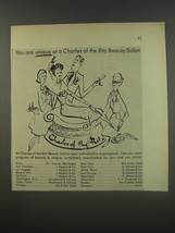 1956 Charles of the Ritz Beauty Salon Advertisement - You are unique - £14.54 GBP