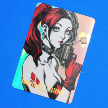 Harley Quinn Batman Rainbow Foil Holographic Character Figure Art Card A - £11.73 GBP