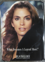 American Legend Mink Fur Poster Advertisement Blackglama 20&quot; x 28&quot; Black Mink - £23.77 GBP