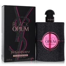 Black Opium by Yves Saint Laurent Eau De Parfum Neon Spray 2.5 oz - £78.65 GBP