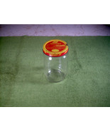 Vintage Jif Creamy Peanut Butter Glass Jar with Metal Lid 18 oz - £11.74 GBP